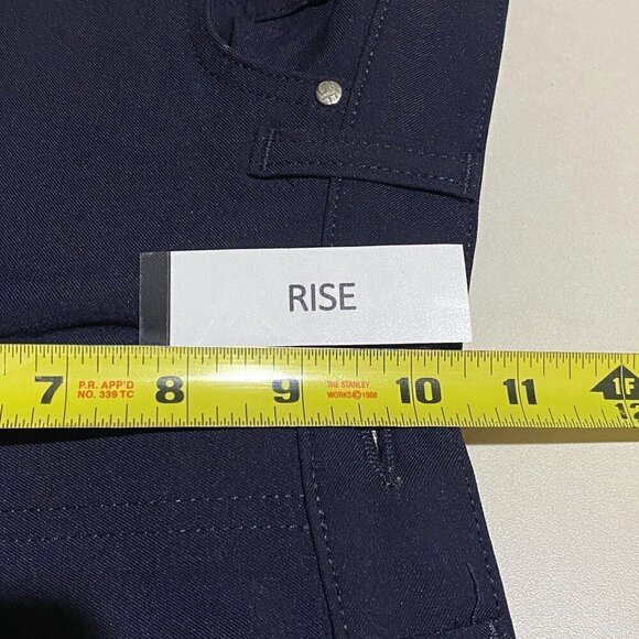 Gianfranco GF Ferre Mens Ittierre Navy Nylon Stretch Pants Sz 34 X 32 Golf Italy - Picture 9 of 11